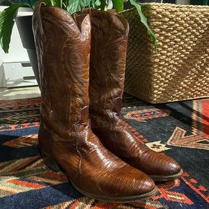 Men’s Lizard Western Boots